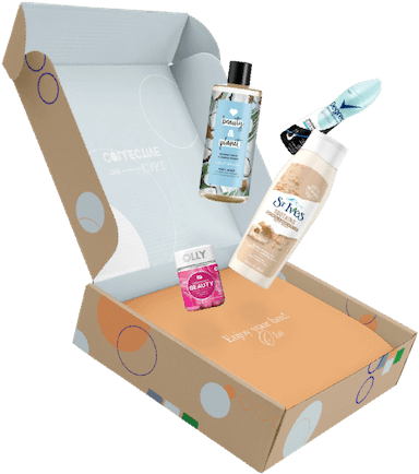 Care Collective sample box with beauty products
